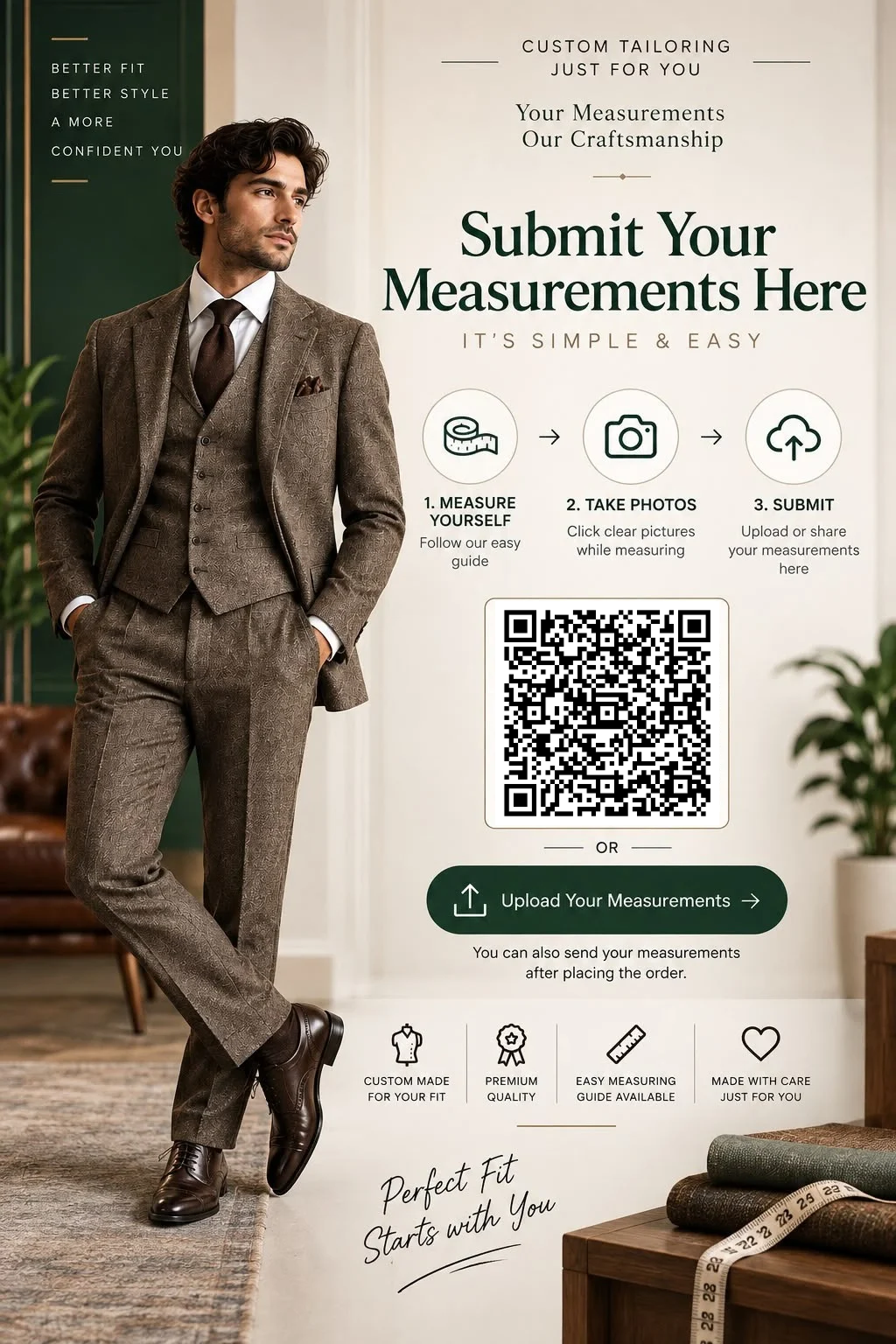 Men Black Tweed Wool Long Coat | Vintage Overcoat | Classic Winter Coat